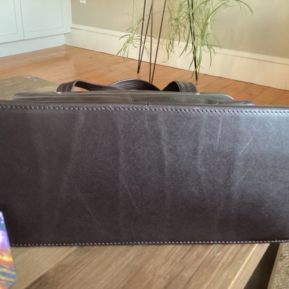 NWT Jones of New York  Dark Brown soft leather handbag - Picture 7 of 14